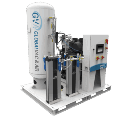 Medical Scroll Air Compressor Angle 2