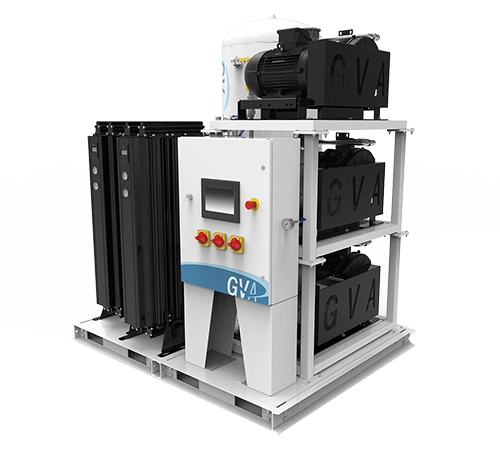 medical/lab scroll compressed air system