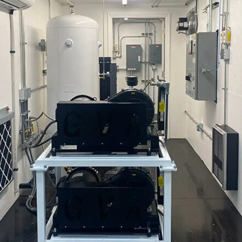 Remediation equipment in NES enclosure