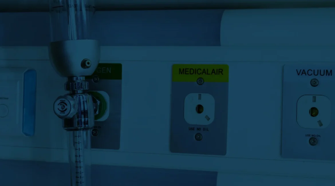 medical gas pipeline background