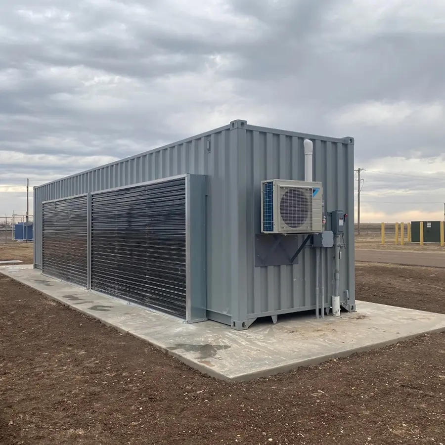 Mobile Engineered solution for Bio-Sparging remediation system