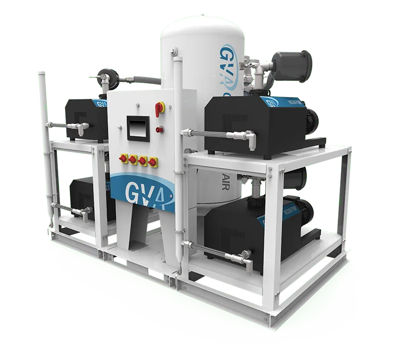 Medical Rotary Claw Vacuum Skid Package