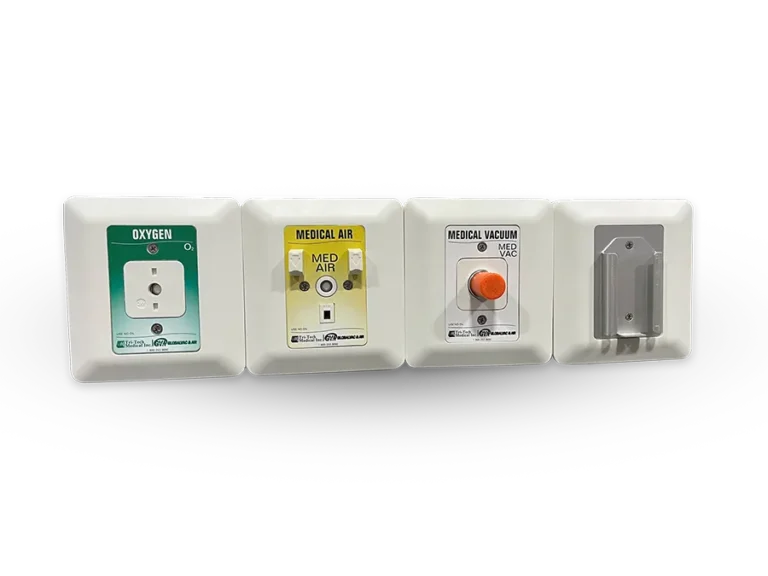 medical air and vacuum outlets